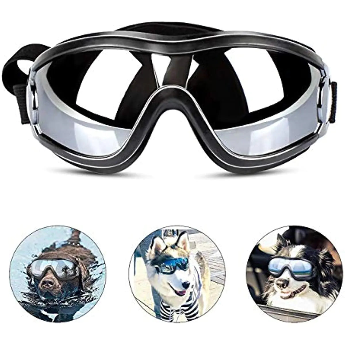 dog motorcycle goggles Adjustable Strap Dog Goggles – Ruby and Rosie